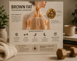 Cold therapy supporting metabolism energy expenditure and brown fat activation